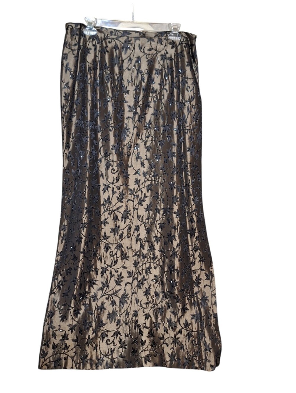 JS Collection Sz 12 L Beaded Maxi Skirt Whimsigoth Fairy Grunge 90s Witchy